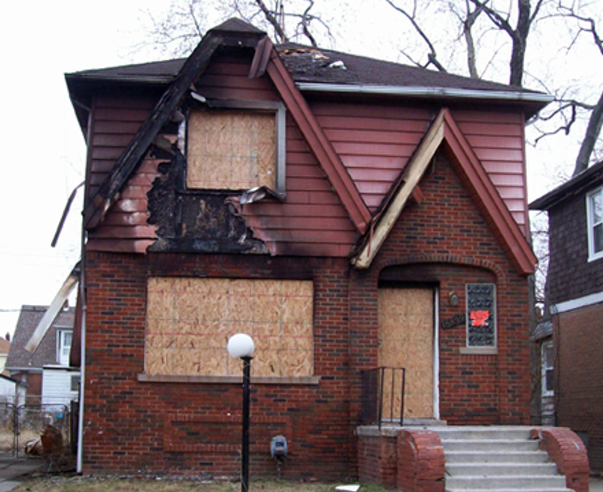 Board up services securing a property